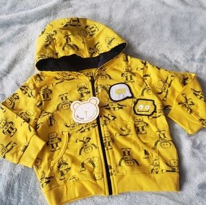 New Losan Baby Boy's 9-12 month Robot sweater